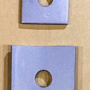 J1076TA3/4" SQUARE WASHER/HOLE DIAMETER 13/16"/DIMENSIONS 2 1/4 X 2 1/4 X 3/16"